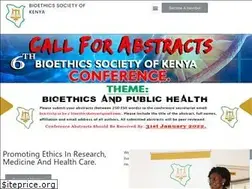 Sites similar to bioethicskenya.org