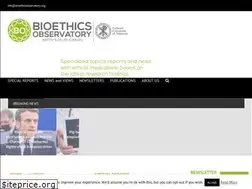 Sites similar to bioethicsobservatory.org
