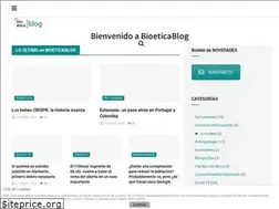 Sites similar to bioeticablog.com
