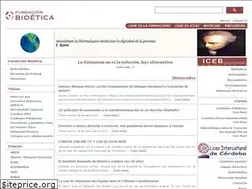 Sites similar to bioeticacs.org