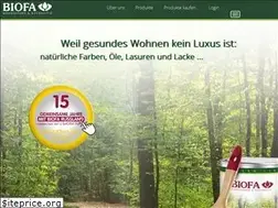 Sites similar to biofa-de.com
