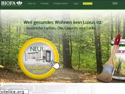 Sites similar to biofa.com