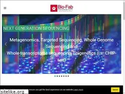 Sites similar to biofabresearch.it