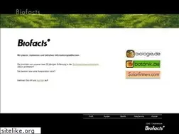Sites similar to biofacts.de