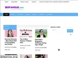 Sites similar to biofamous.com