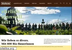 Sites similar to biofarm.ch