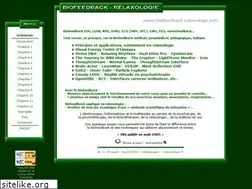 Sites similar to biofeedback-relaxologie.info