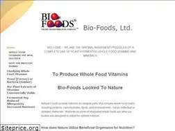Sites similar to biofoodsltd.com
