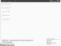 Sites similar to bioforpets.de