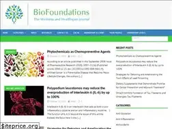 Sites similar to biofoundations.org