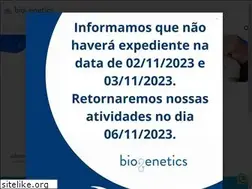Sites similar to biogenetics.com.br