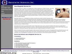 Sites similar to biogeneticservices.com