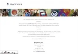 Sites similar to biogenics.com