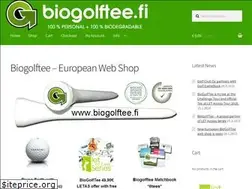 Sites similar to biogolftee.com
