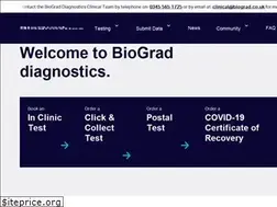Sites similar to biograddiagnostics.co.uk