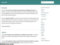 Sites similar to biografia.co