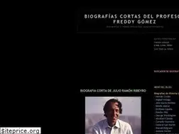 Sites similar to biografiacorta.blogspot.com