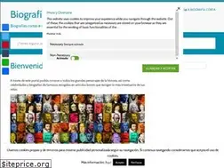 Sites similar to biografiacorta.de