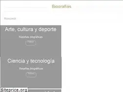 Sites similar to biografiasasturias.es
