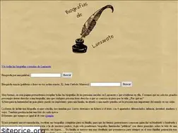 Sites similar to biografiasdelanzarote.com