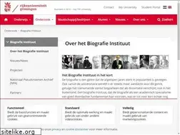 Sites similar to biografieinstituut.nl