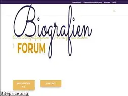 Sites similar to biografienforum.de