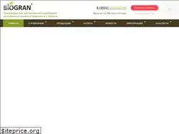 Sites similar to biogran.su