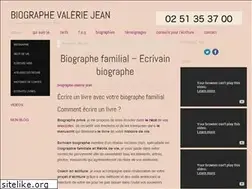 Sites similar to biographe-valeriejean.fr