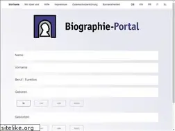 Sites similar to biographie-portal.eu