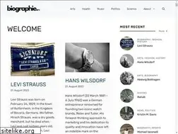 Sites similar to biographie.tv