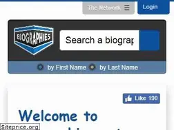Sites similar to biographies.net