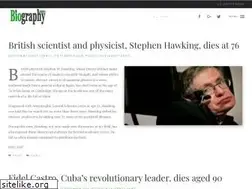 Sites similar to biography.name