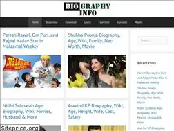 Sites similar to biographyinfo.in