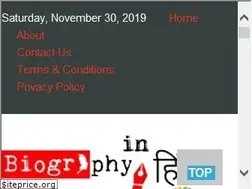 Sites similar to biographyinhindi.in