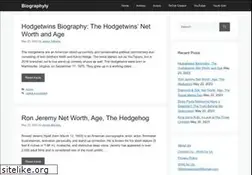Sites similar to biographyly.com