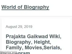 Sites similar to biographyof.org