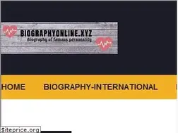 Sites similar to biographyonline.xyz