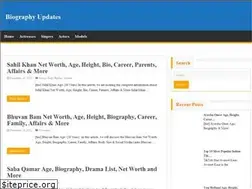 Sites similar to biographyupdates.com
