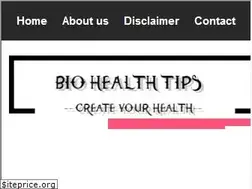 Sites similar to biohealthtips.com
