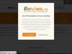 Sites similar to biohotels.de