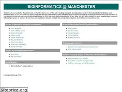 Sites similar to bioinf.man.ac.uk