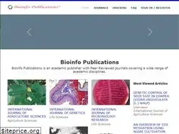 Sites similar to bioinfopublication.org