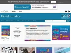 Sites similar to bioinformatics.oxfordjournals.org