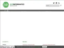 Sites similar to bioinformaticsbarcelona.eu