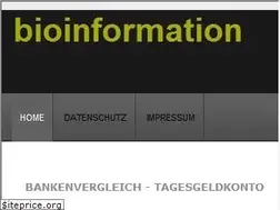 Sites similar to bioinformation.at