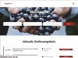 Sites similar to biojob-boerse.de