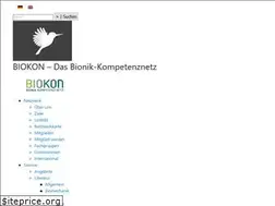 Sites similar to biokon.de
