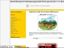 Sites similar to biokraft.at