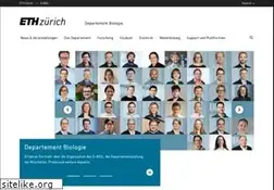 Sites similar to biol.ethz.ch