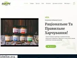 Sites similar to biolife.com.ua